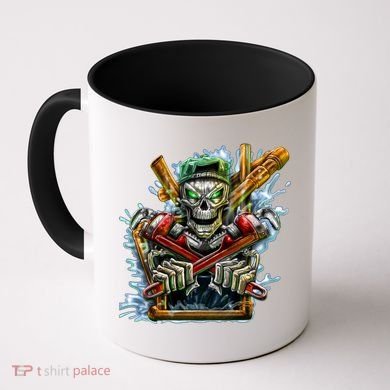 Skeleton Plumber Coffee Mug