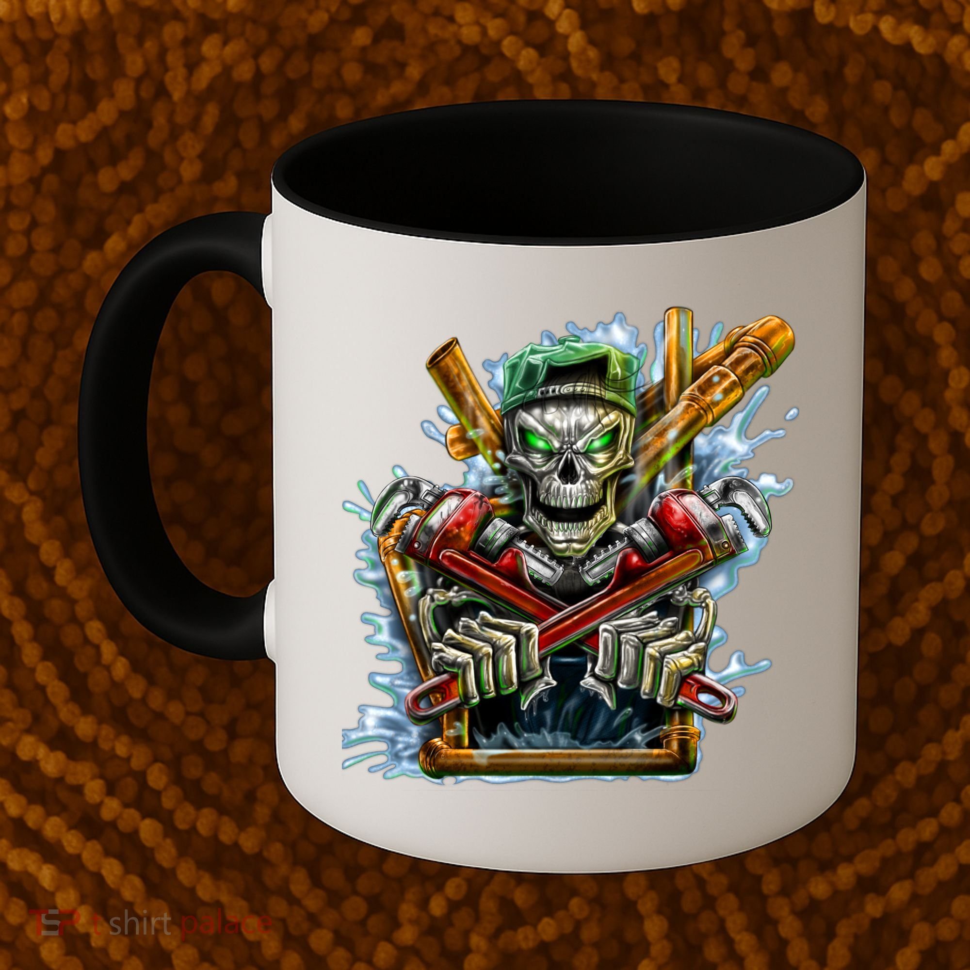 Skeleton Plumber Coffee Mug