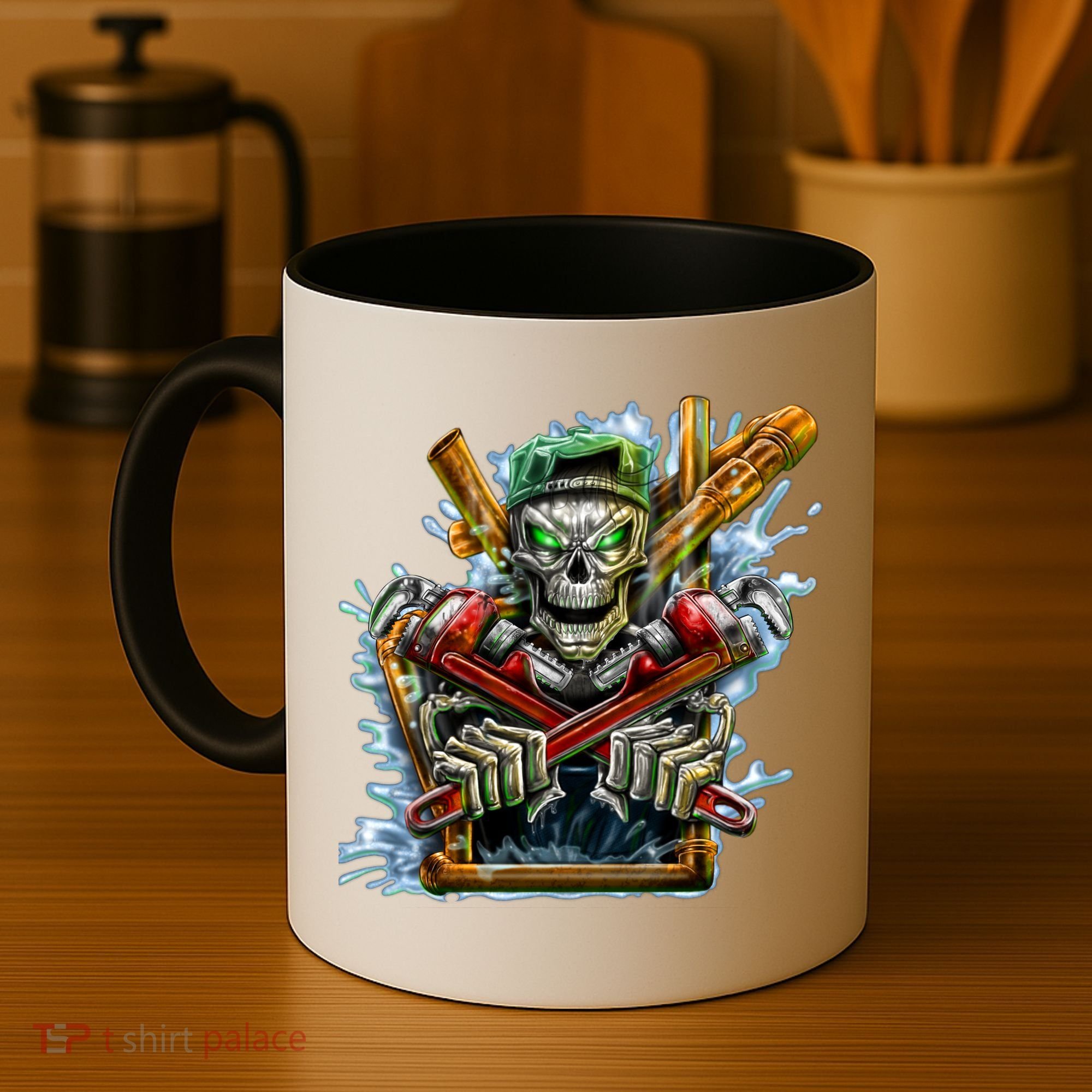 Skeleton Plumber Coffee Mug