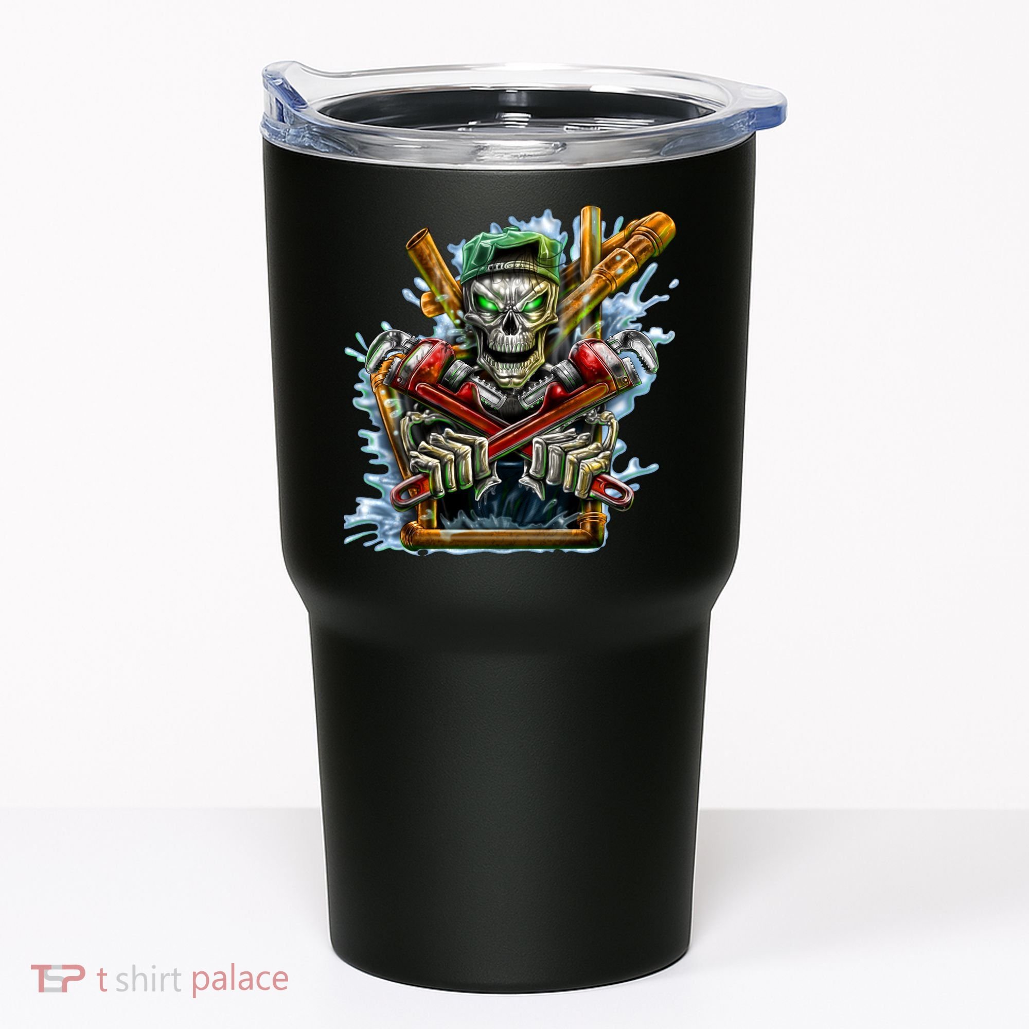 Skeleton Plumber Tumbler