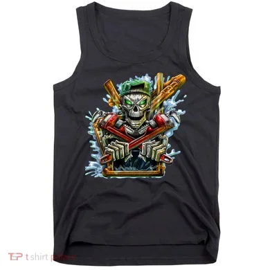 Skeleton Plumber Tank Top