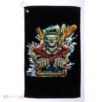 Skeleton Plumber Golf Towel thumb 0
