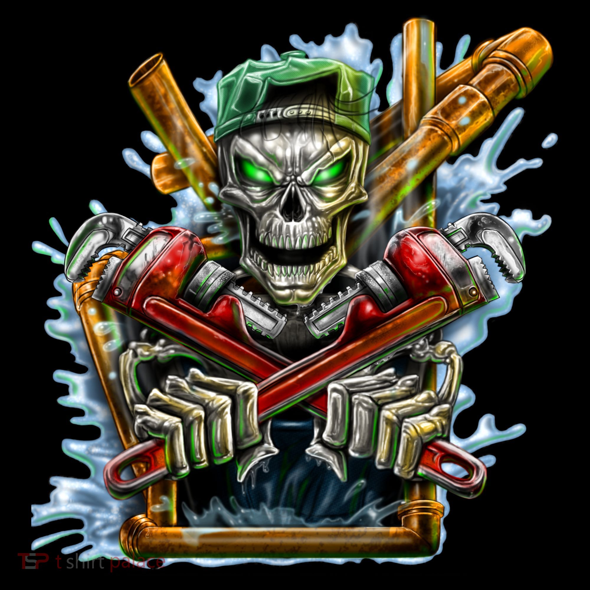 Skeleton Plumber Women's T-Shirt