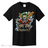 Skeleton Plumber Kids T-Shirt thumb 0