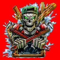 Skeleton Plumber Santa Hat thumb 1
