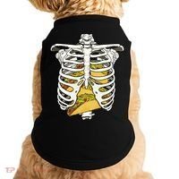 Skeleton Rib Cage Filled With Tacos Doggie Tank thumb 0