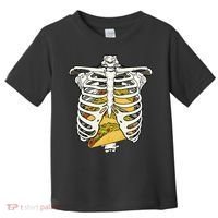 Skeleton Rib Cage Filled With Tacos Toddler T-Shirt thumb 0