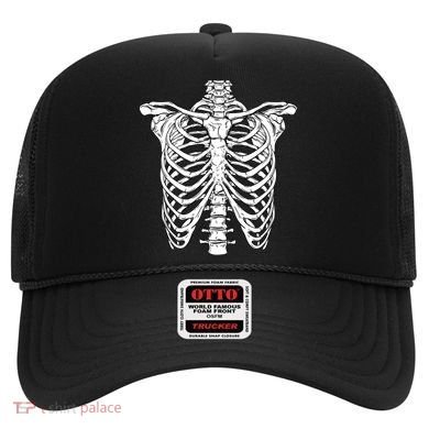 Skeleton Rib Cage Scary Halloween Costume Hat