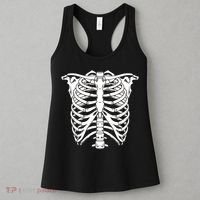 Skeleton Rib Cage Skull Chest Women's Tank Top thumb 3