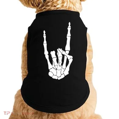 Skeleton Rocks Doggie Tank