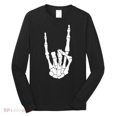 Skeleton Rocks Long Sleeve Shirt