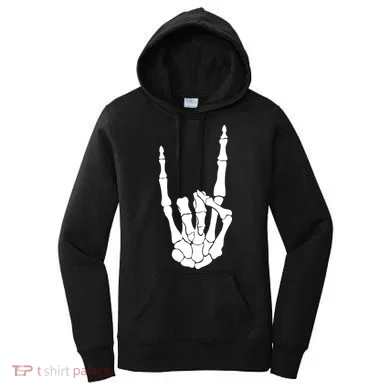 Skeleton Rocks Women's Hoodie