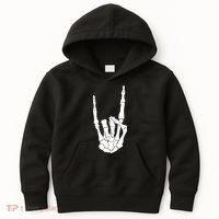 Skeleton Rocks Kids Hoodie thumb 0