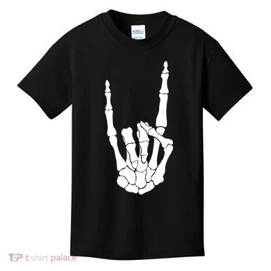 Skeleton Rocks Kids T-Shirt