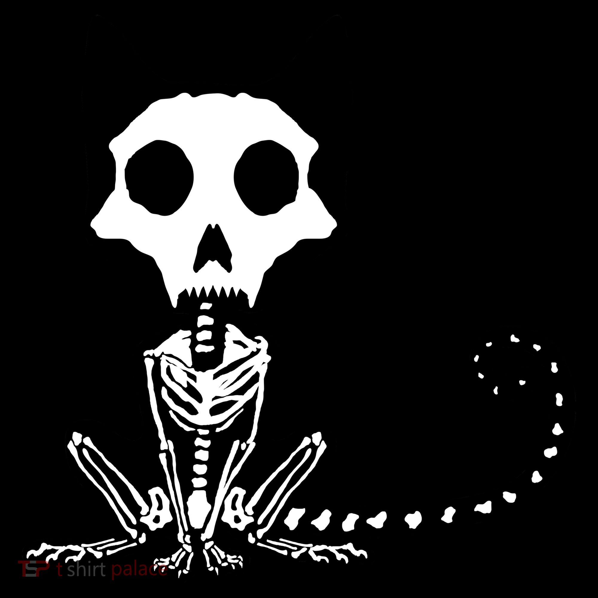 Skeleton X-Ray Cat Day Of The Dead Coffee Mug