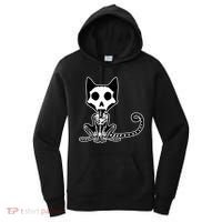 Skeleton X-Ray Cat Day Of The Dead Women's Hoodie thumb 0
