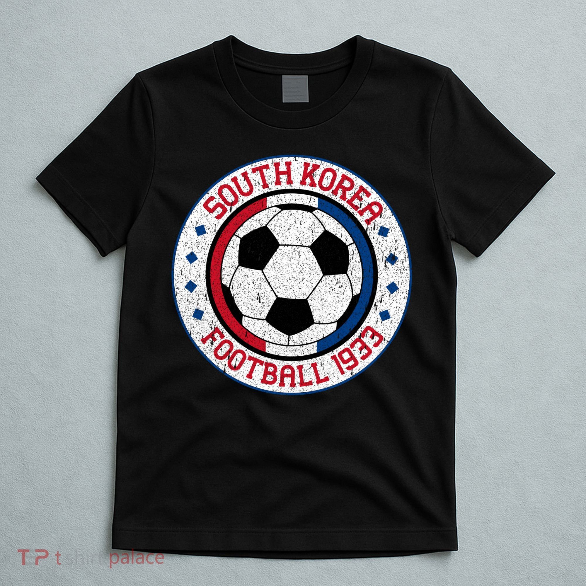 South Korea Football 1933 Vintage Soccer T-Shirt