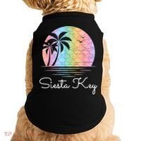 Siesta Key Florida Vacation Beach Island Family Group Doggie Tank thumb 0