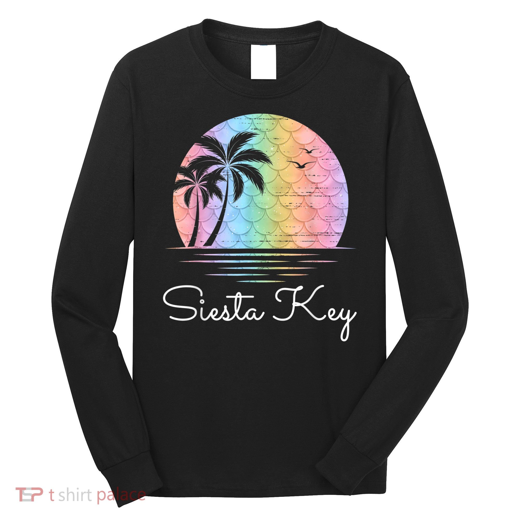 Siesta Key Florida Vacation Beach Island Family Group Long Sleeve Shirt