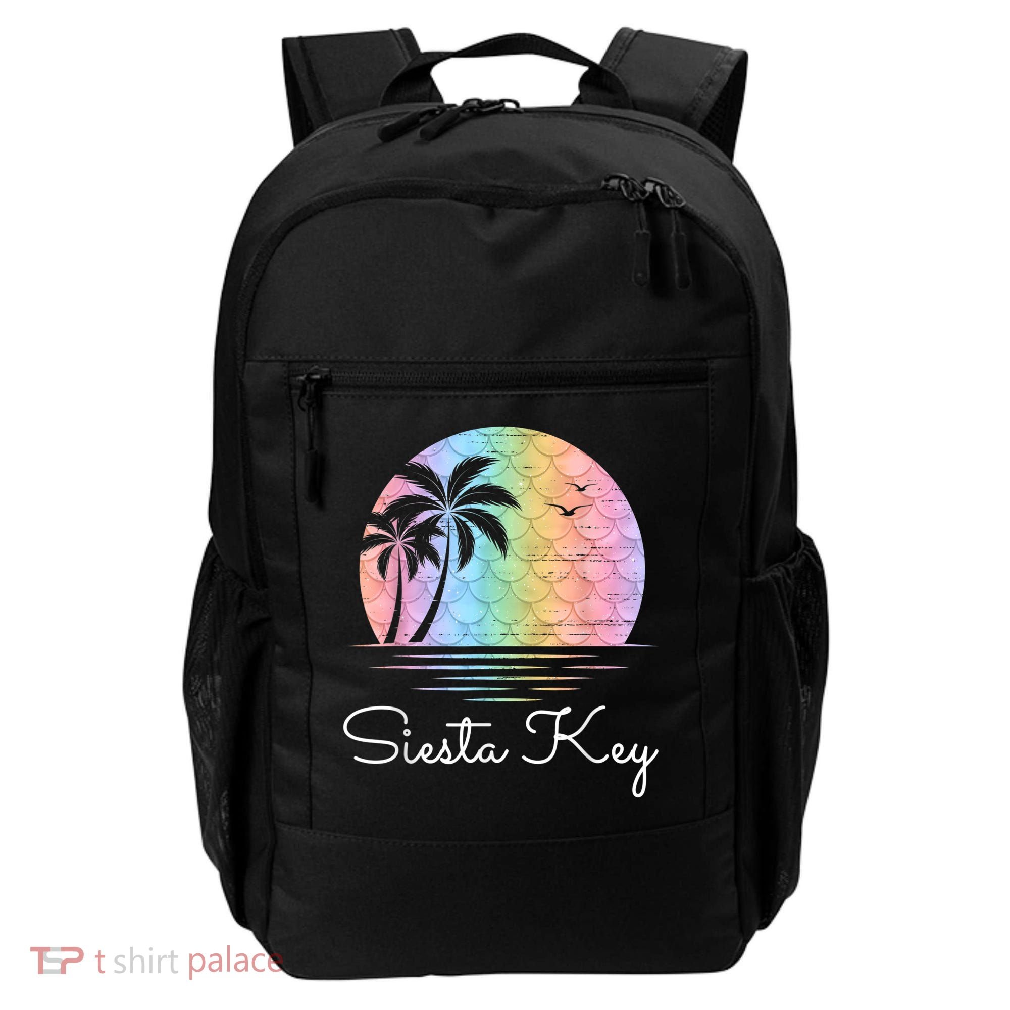 Siesta Key Florida Vacation Beach Island Family Group Backpack