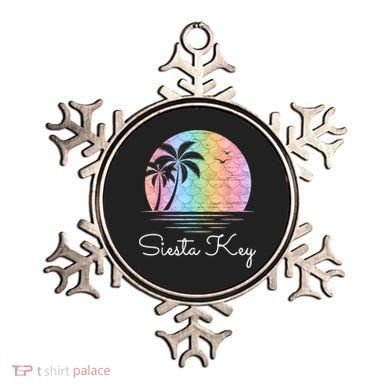 Siesta Key Florida Vacation Beach Island Family Group Ornament