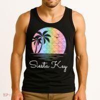 Siesta Key Florida Vacation Beach Island Family Group Tank Top thumb 3