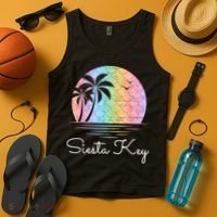 Siesta Key Florida Vacation Beach Island Family Group Tank Top thumb 4