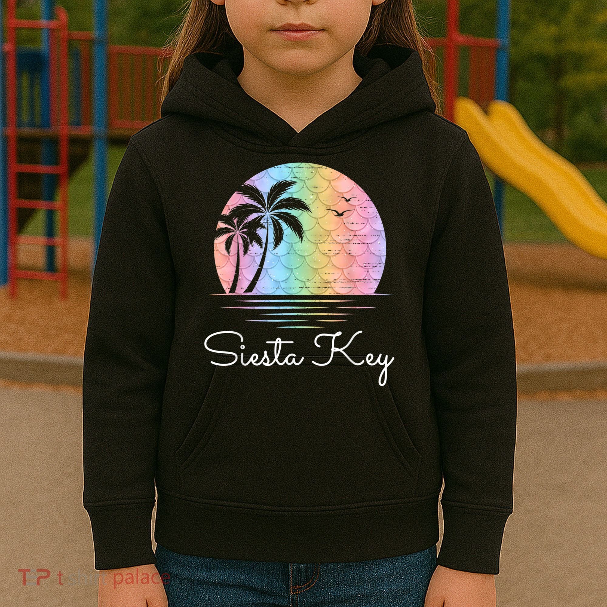 Siesta Key Florida Vacation Beach Island Family Group Kids Hoodie