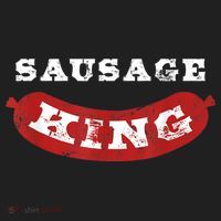 Sausage King Funny Distressed BBQ Beanie thumb 2