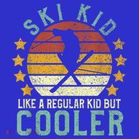 Ski Kids | Funny Young Vintage Skier Skiing Lover Gift T-Shirt thumb 7