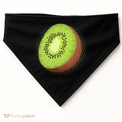 Summer Kiwi Fruit USA-Made Doggie Bandana