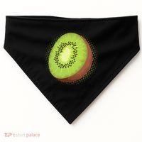 Summer Kiwi Fruit USA-Made Doggie Bandana thumb 0