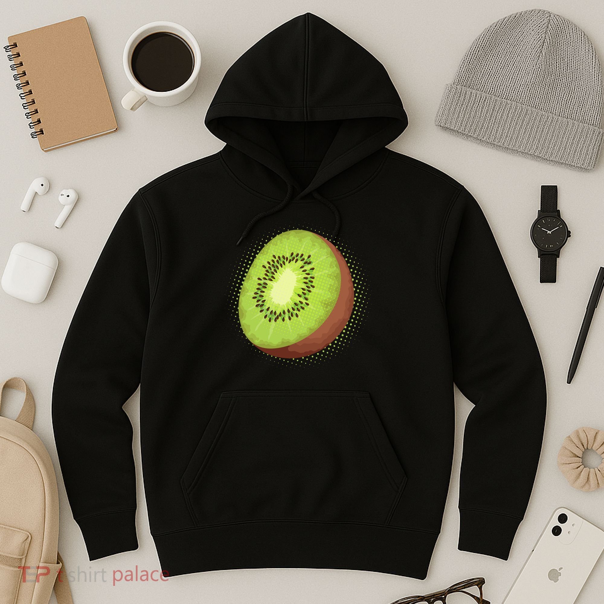 Summer Kiwi Fruit Hoodie