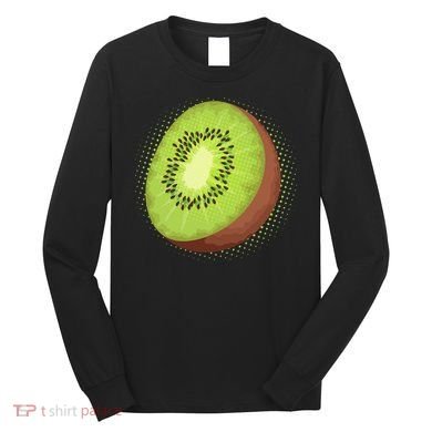 Summer Kiwi Fruit Long Sleeve Shirt
