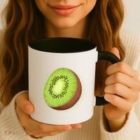Summer Kiwi Fruit Coffee Mug thumb 3