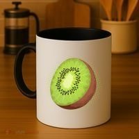 Summer Kiwi Fruit Coffee Mug thumb 4