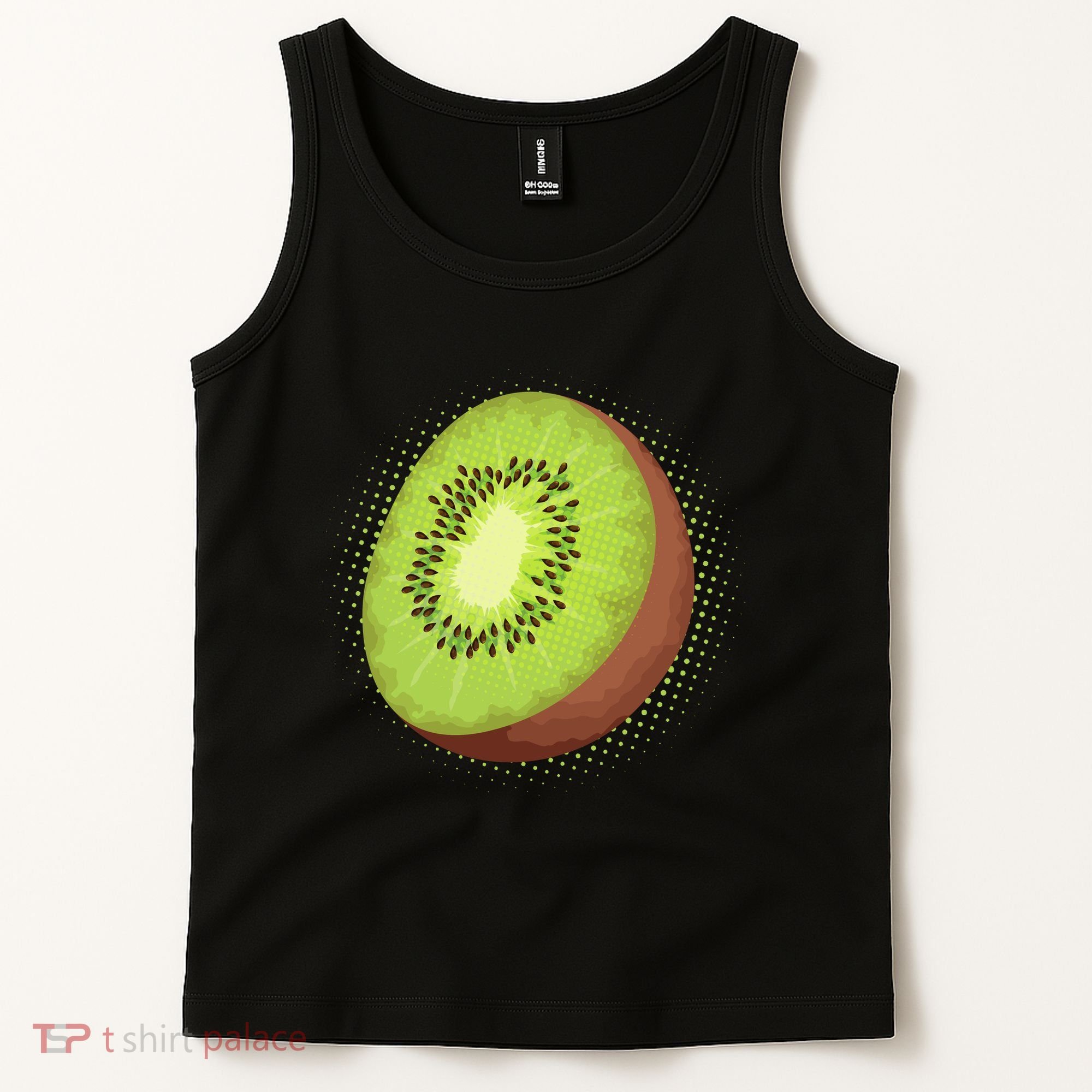 Summer Kiwi Fruit Tank Top