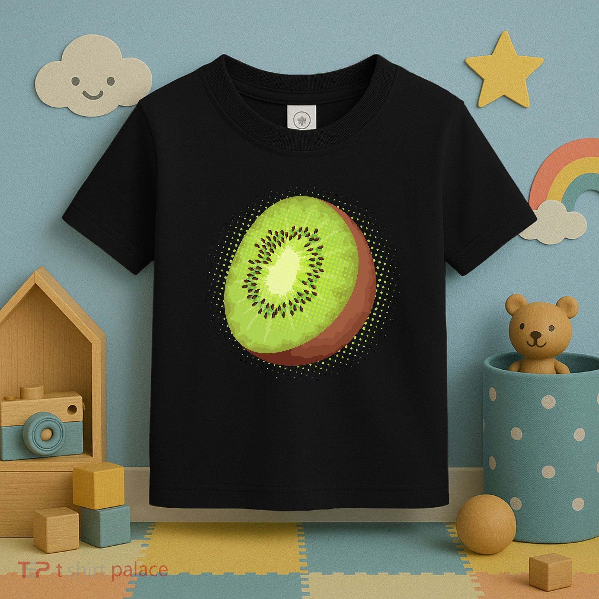 Summer Kiwi Fruit Toddler T-Shirt