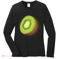 Summer Kiwi Fruit Women's Long Sleeve Shirt thumb 0