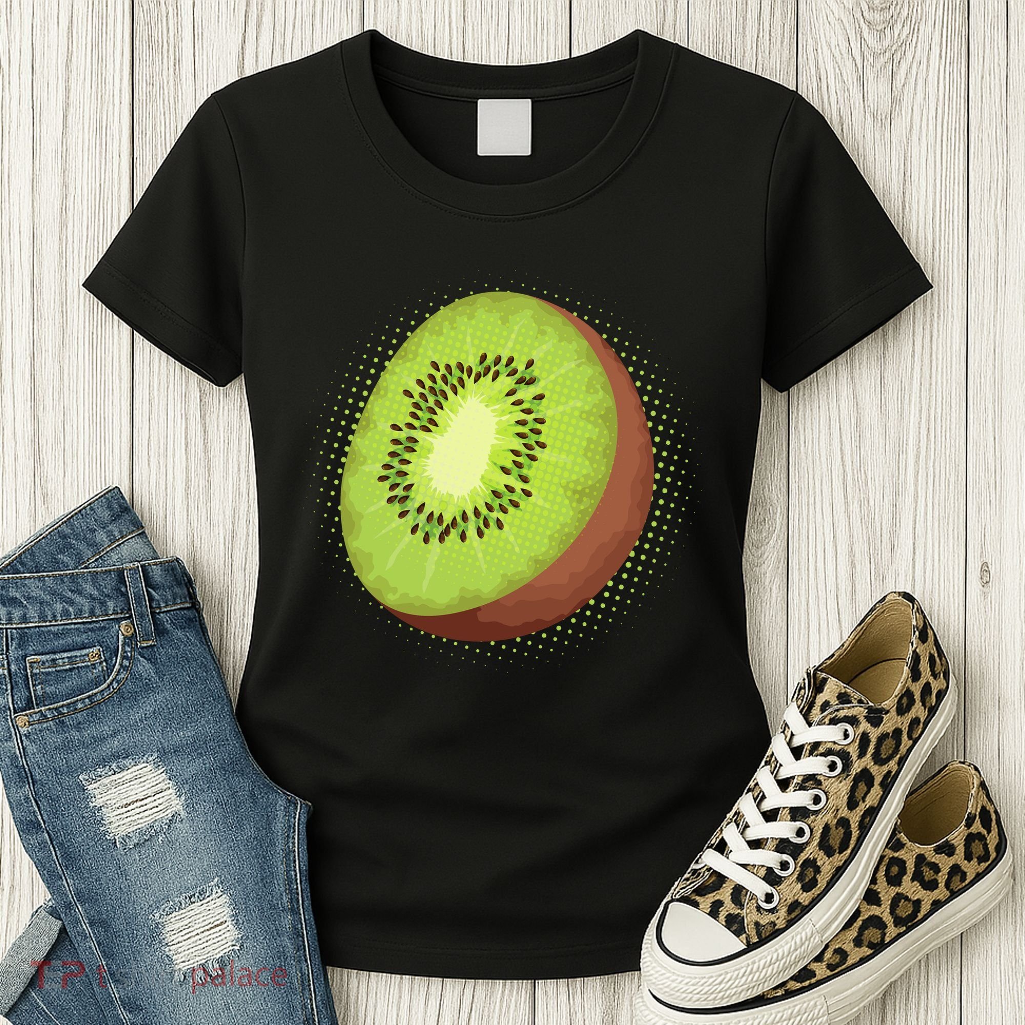 Summer Kiwi Fruit Women's T-Shirt
