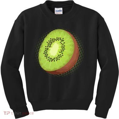 Summer Kiwi Fruit Kids Sweatshirt