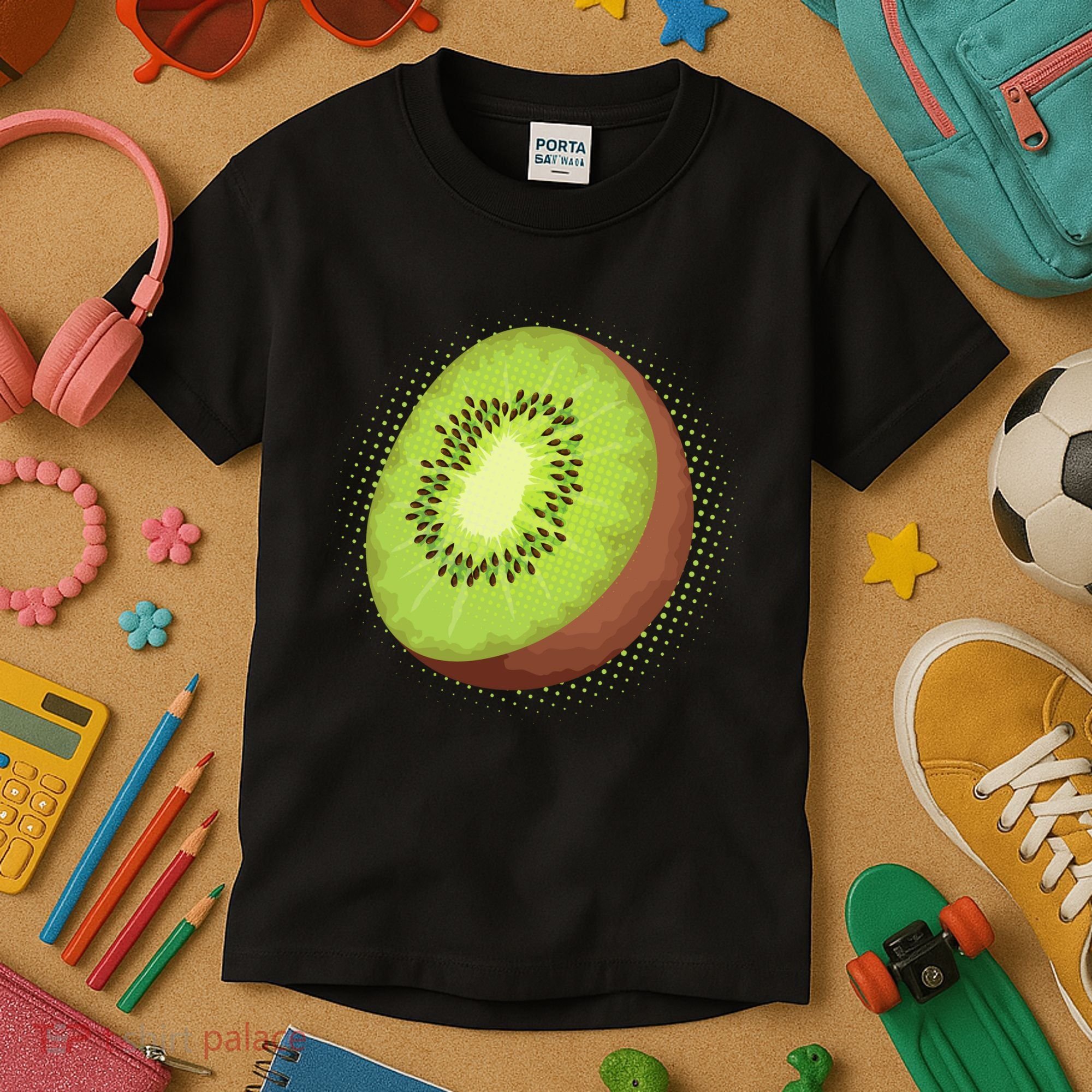 Summer Kiwi Fruit Kids T-Shirt