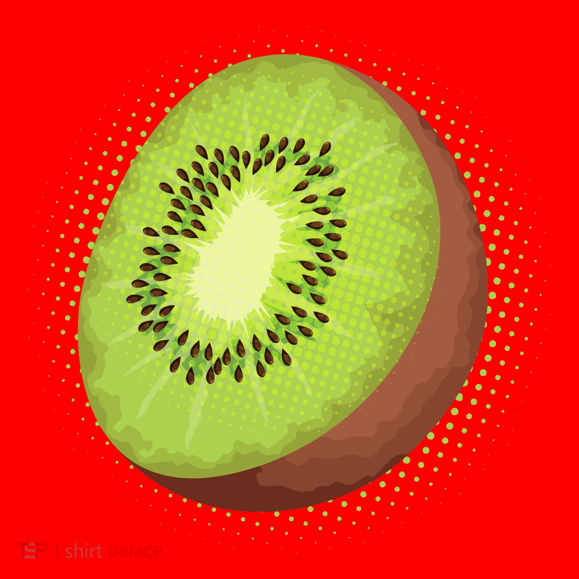 Summer Kiwi Fruit Santa Hat