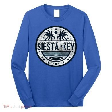Siesta Key Florida Siesta Beach Fl Beaches Great Gift Long Sleeve Shirt