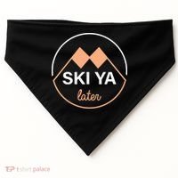Ski Ya Later USA-Made Doggie Bandana thumb 0