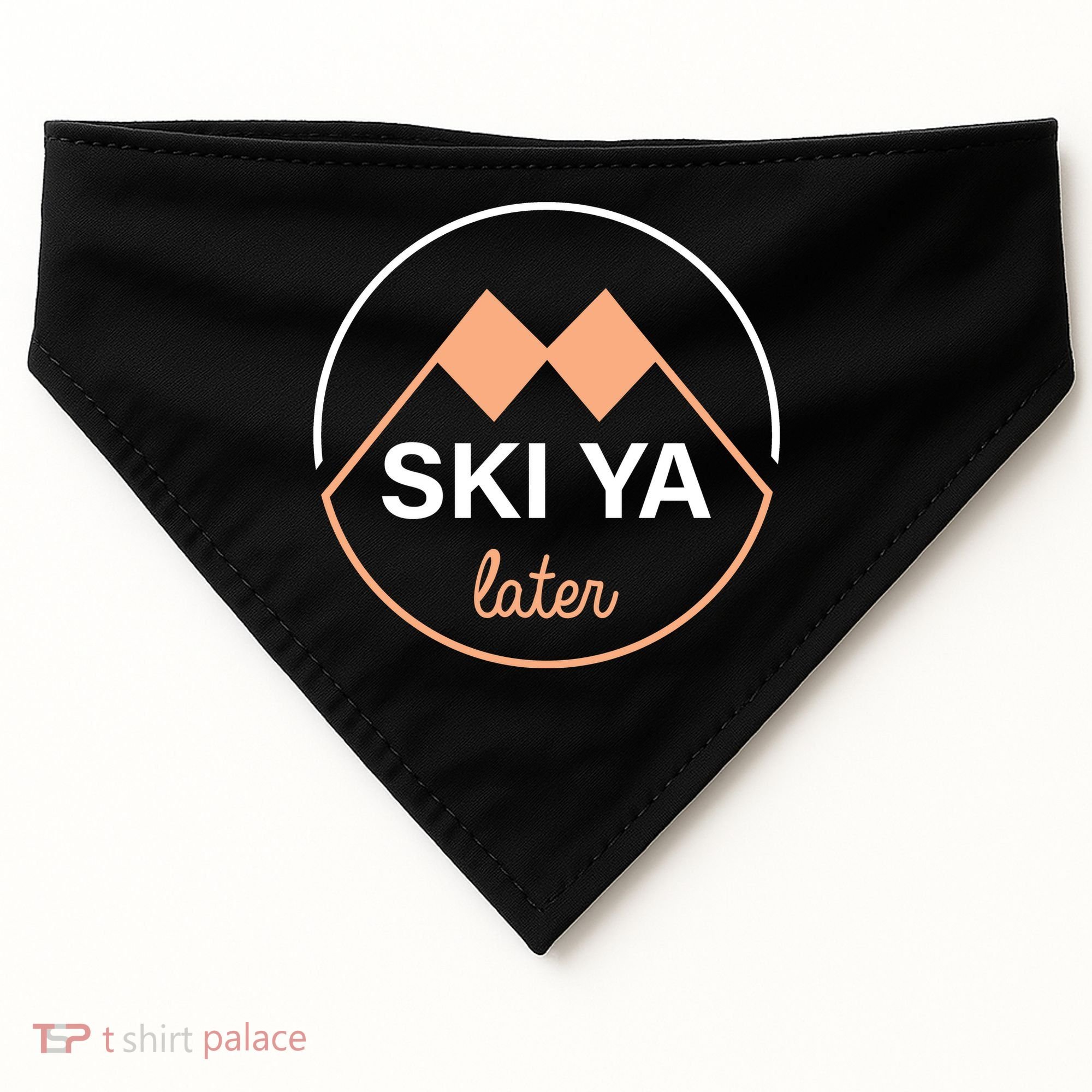 Ski Ya Later USA-Made Doggie Bandana