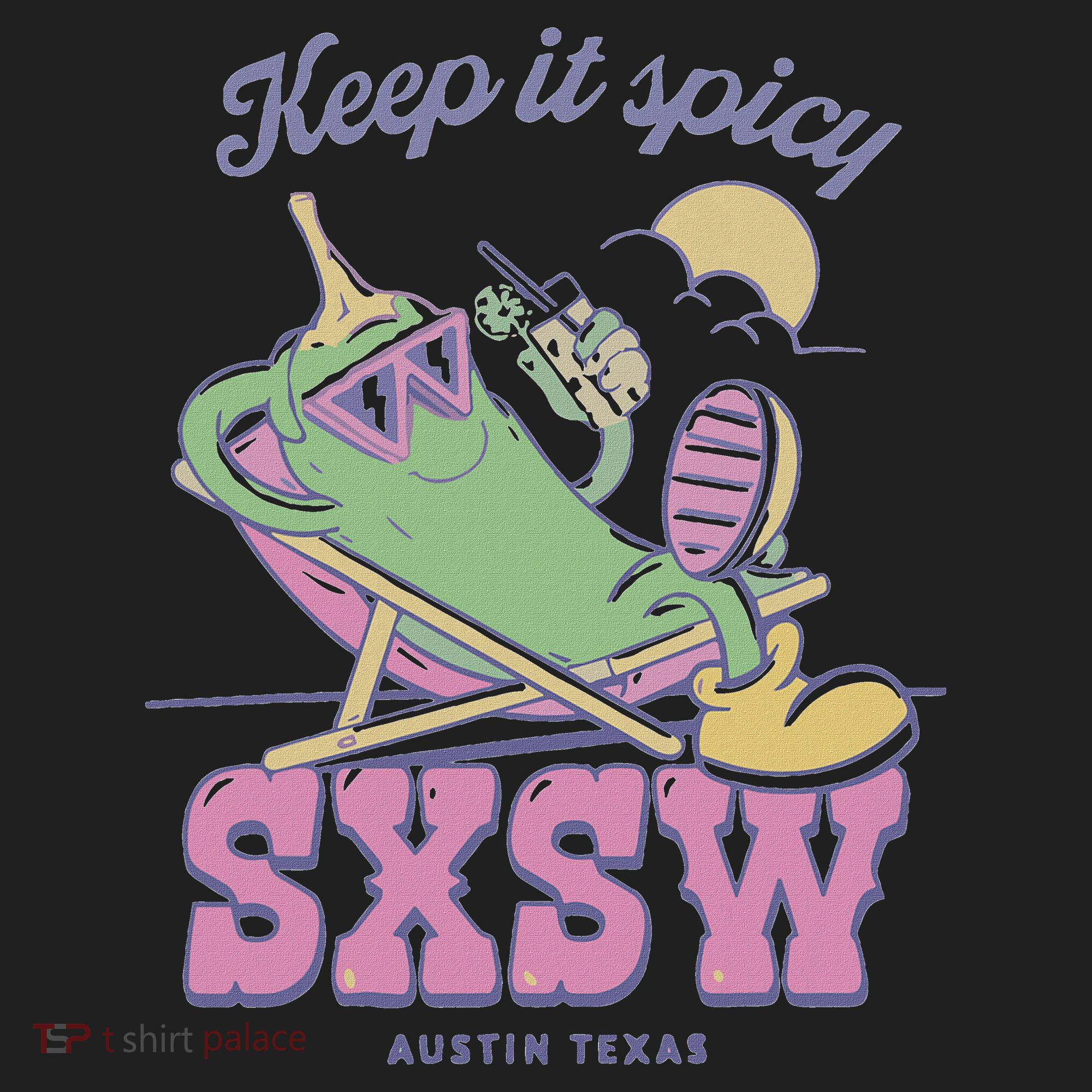 Sxsw Keep It Spicy Austin Texas Women's Sweatshirt