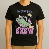Sxsw Keep It Spicy Austin Texas T-Shirt thumb 3