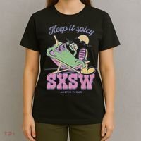 Sxsw Keep It Spicy Austin Texas T-Shirt thumb 4