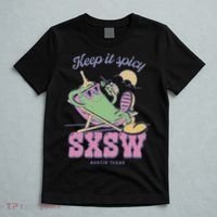 Sxsw Keep It Spicy Austin Texas T-Shirt thumb 5